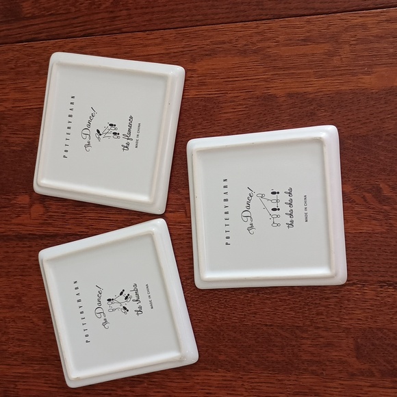 Pottery Barn Ceramic Coasters - Picture 2 of 2